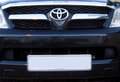 View Item Toyota Hilux Mk6 Chrome Front Number Plate Surround